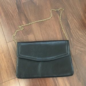 Little black clutch. Snap closure Black